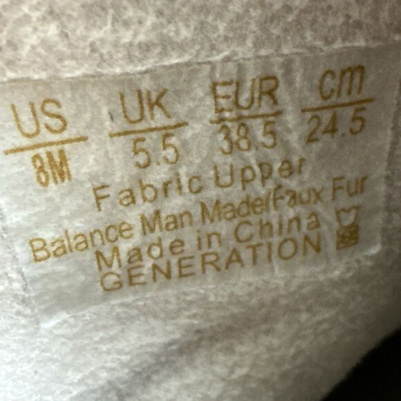 Bzees Generation Bootie Tan Faux Suede Ankle Boot Zip Washable Round Toe Women 8 - Picture 11 of 12